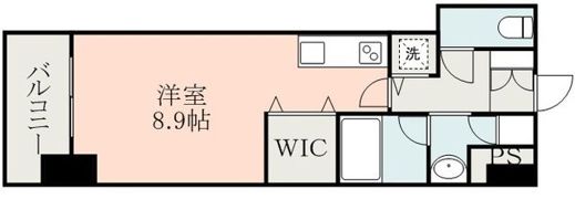 L VITA水前寺の間取り画像