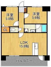 リオグランデ中央の間取り画像
