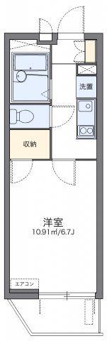 レオパレスアドバンストライフの間取り画像
