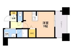 エンクレスト博多RIVERSIDEの間取り画像