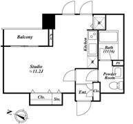 アクロス目黒タワーの間取り画像