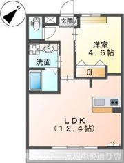 リバレイン今里の間取り画像