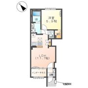 大曽根原町新築アパート①（仮の間取り画像