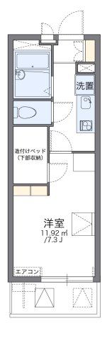 レオパレスヴィラモンドの間取り画像