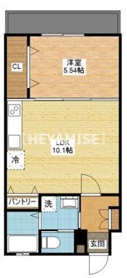 ボナール協和の間取り画像