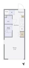 FUSION上板橋の間取り画像