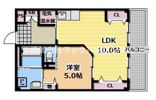 サンリスタ守口の間取り画像
