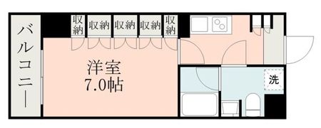 Flat熊本の間取り画像
