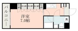 Flat熊本の間取り画像