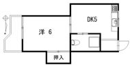 コーポ吉田の間取り画像