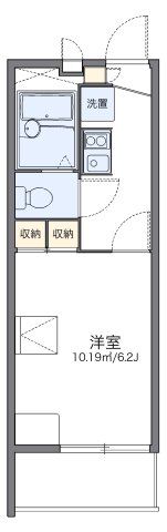 レオパレスバリオクラーロの間取り画像
