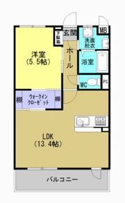 マンション・裕の間取り画像