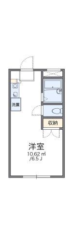レオパレスシャルマン北越谷の間取り画像