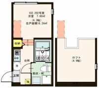 ハーモニーテラス南小岩Ⅱの間取り画像