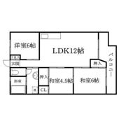 小田原45ビルの間取り画像