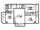 パークヒルズ5番館の間取り画像