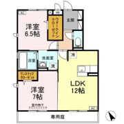 パルクセゾンⅠの間取り画像