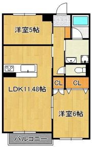 ゼルコバIの間取り画像