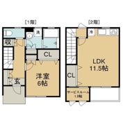プール・トゥジュールの間取り画像