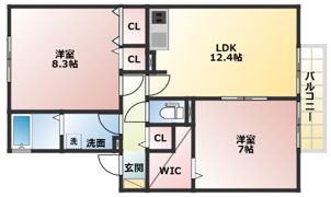 カーサ・ミーアの間取り画像