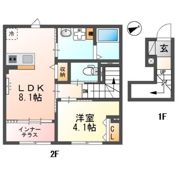 エスポワールⅢの間取り画像