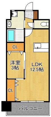 ONE PROJECT三萩野の間取り画像