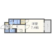 エスリード中之島クロスゲートの間取り画像