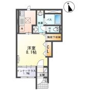 メゾン・アンソレイエの間取り画像