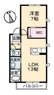 ベルナール サイ C棟の間取り画像