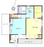 貸家 三浦郡葉山町上山口の間取り画像