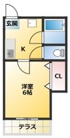 フラワーハイツIの間取り画像