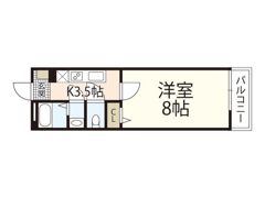 LUNA矢賀新町の間取り画像