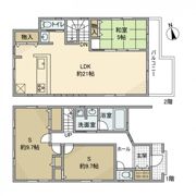 西寺尾戸建の間取り画像