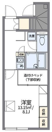 レオパレスnew伊部の間取り画像
