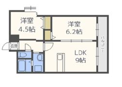 ラファセエスティーロ箱崎駅前の間取り画像