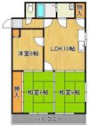 グリーンピア徳力Iの間取り画像