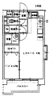 ラホヤハナクマの間取り画像