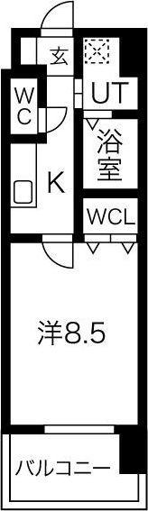 ICHINOMIYA RISE(イチノミヤライズ)の間取り画像