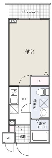 プラティーク南馬込の間取り画像