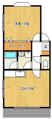 Mコープの間取り画像
