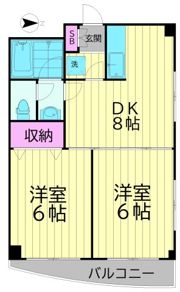 パークハイムDの間取り画像