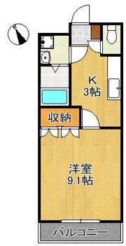フェリチェの間取り画像