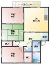 さつま町舟木 3DKの間取り画像