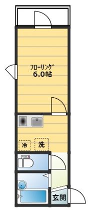 グックス下赤塚の間取り画像