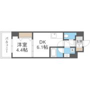 ライブガーデン江坂Ⅸの間取り画像