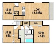 M's North（エムズノース）の間取り画像