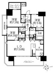 ザ・プレイス広島の間取り画像