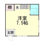 青葉荘の間取り画像