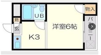 メゾンソレイユの間取り画像