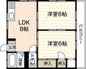 中川アパートの間取り画像